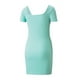 thumbnail image 2 of Vestido Puma Classics Ribbed para Mujer 531615-76 turquesa M, 2 of 2