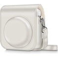 thumbnail image 1 of czcpp-Fintie Étui de Protection pour Fujifilm Instax Mini 12 Appareil Photo Instantané - Sac en Cuir Végétalien Premium avec Sangle Amovible Réglable, Blanc, 1 of 4