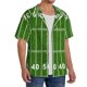 thumbnail image 2 of Fotbe American Football Field2 Camisa Estampada de Manga Corta para Hombre, Casual de Verano, Estilo Playero, Sin Arrugas-XX-Large, 2 of 5