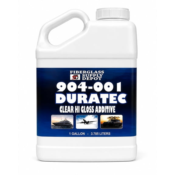 904-001 Duratec Clear Hi-Gloss Additive for Gelcoat (Gallon)