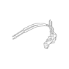 Genuine OE Mazda Latch Assembly - FE01-59-310E