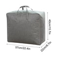 thumbnail image 2 of VANLOFE Storage Bag Clothes Storage Bag Home Quilt Organizing Foldable Large capacity Storage Bag Blanket Storage Box for Bedding, Clothes 57*22*40CM, 2 of 8