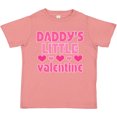 thumbnail image 3 of Inktastic Daddys Little Valentine Girls Toddler T-Shirt, 3 of 5
