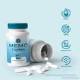 thumbnail image 6 of Memo Cortex – Daily Formula with a Natural Blend to Help Maintain Focus, Memory & Concentration | Clean, Gentle, Easy-to-Swallow MemoCortex Capsules for Everyday Sharpness (60 Capsules), 6 of 10