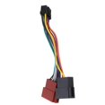 thumbnail image 2 of 2Pcs/Set ISO Harness Adaptor ABS Metal Car Stereo Adaptor Connector Replacement for C230 2000, 2 of 4
