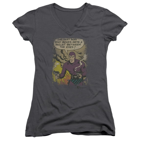 Phantom Blunt Junior Women's T-Shirt V-Neck Charcoal