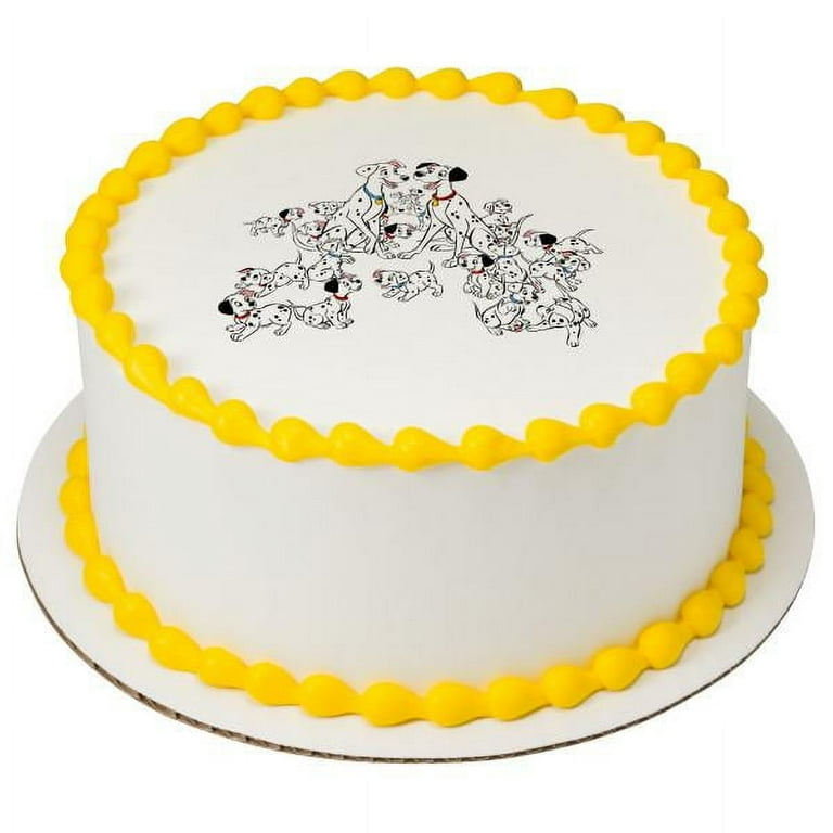 Disney 101 Dalmatians Family Birthday Cupcake Decorations Edible Cake Topper Image - Walmart.com