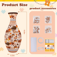 thumbnail image 7 of 160 Pieces 3D Vase Puzzle for Adults, Unique Vase Puzzle for Adults & Kids Flower Arrangement Home Decoration Christmas Birthday Gifts(Peony), 7 of 7