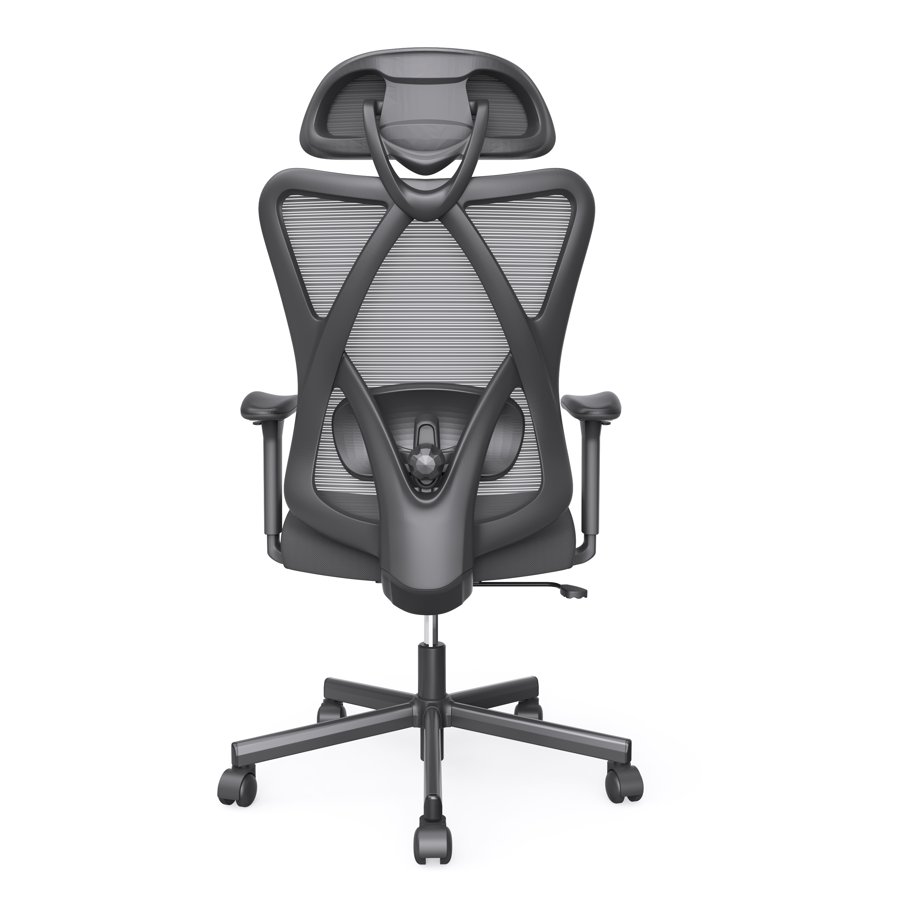 Furniture of America Kleckner Ergonomic Swivel Office Chair, Black