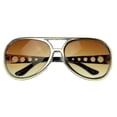 thumbnail image 1 of Large Elvis King Of Rock Rock & Roll Tcb Aviator Sunglasses, 1 of 1