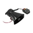 thumbnail image 4 of Bocina de coche de 12V, 100W, 120dB, micrófono PA, sirena de alarma de advertencia de emergencia de 7 sonidos para coche, camión, RV Jadeshay A, 4 of 8