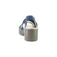 thumbnail image 3 of FLY London Taji Suede Sandal, 36, Blue, 3 of 5