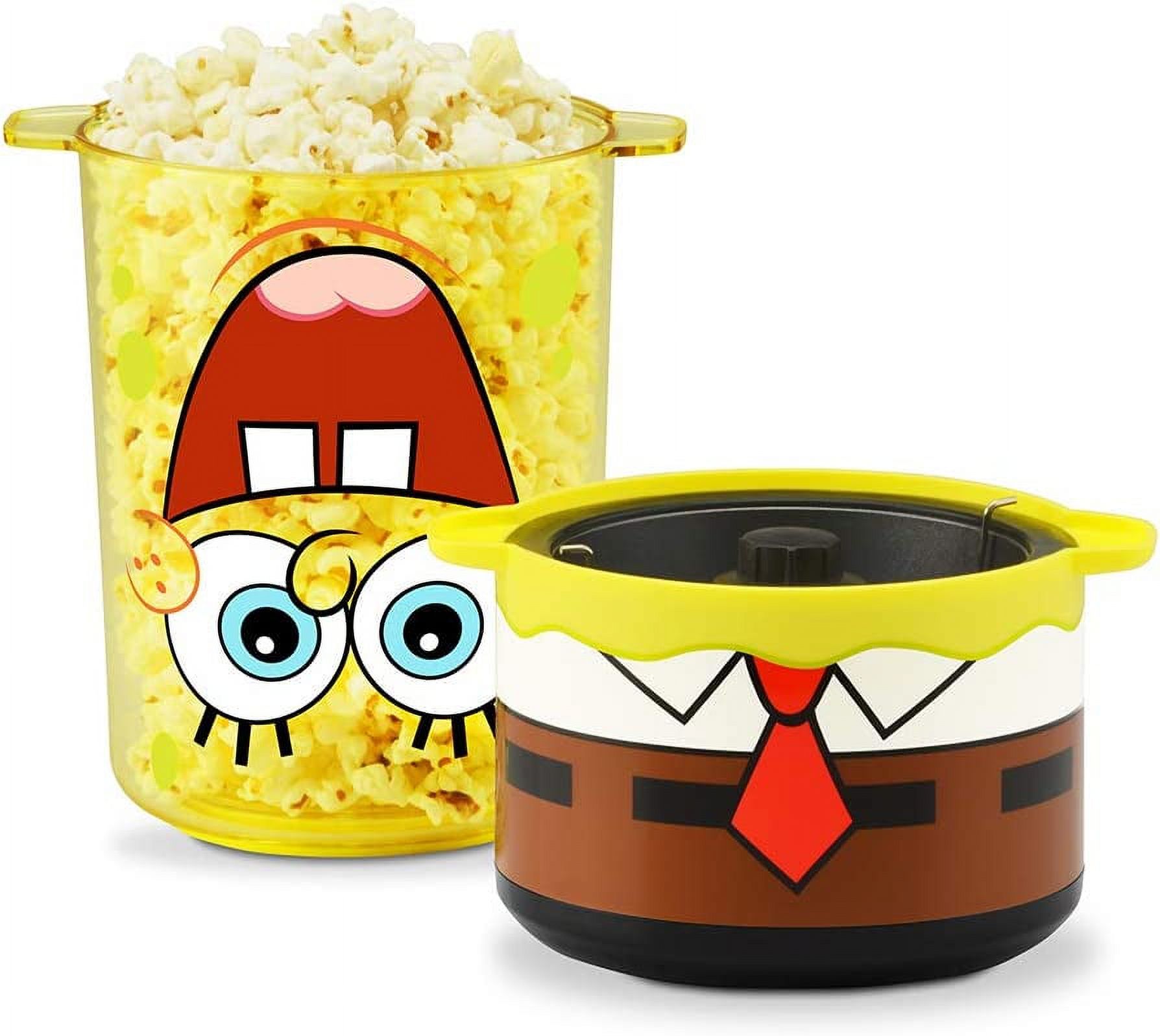 Nickelodeon Spongebob Stir Popcorn Popper, One Size, Yellow - image 2 of 3