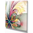 thumbnail image 2 of Traçage Fractal Multicolore - Impression sur Toile Florale, 2 of 4