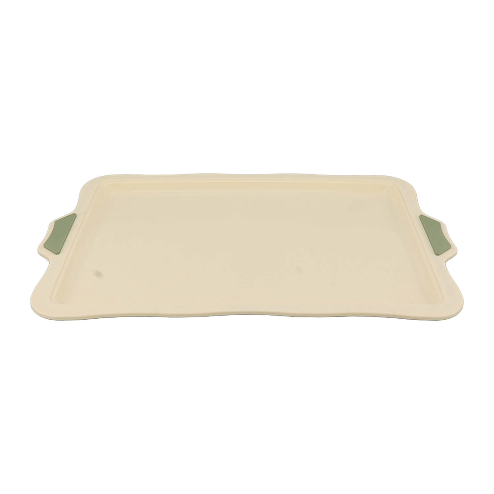 YAHHU Silicone Baking Sheet Pan – Flat Base, Non‑Stick, Heat‑Resistant 16.9" x 11" Cookie & Cake Tray for Home Baking
