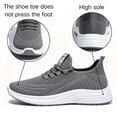 thumbnail image 4 of Qaltryn Breathable Mesh Comfort Sneakers for Men Lightweight Walking & Running Shoes with Wide Toe Arch Support, Non-Slip Sole for Gym, Tennis, Workout, 4 of 9