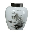 thumbnail image 3 of Jarrón de cerámica para jengibre, de porcelana, para té, decorativo, de aluminio sellado agua de montaña, 3 of 9