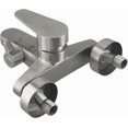 thumbnail image 5 of Wall Mounted Stainless Steel Shower Mixer Tap G1/2 Thread Hot And Cold Sleek Design Easy Installation, 5 of 5