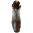 thumbnail image 5 of Journee Womens Aubrie Inside Zip Stacked Heel Booties, Widths Available, 5 of 10