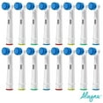thumbnail image 2 of Alayna- Generic Replacement Brush Heads Compatible With Oral B- Sensitive Gum Care Electric Toothbrush Heads - Pk of 20 Oralb Sensitive Clean Brushes- Fits Oral-b 7000, Pro 1000, 9600, 500, 3000, 800, 2 of 9