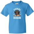 thumbnail image 3 of Inktastic Protected by a Dachshund Dog Youth T-Shirt, 3 of 5