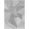 thumbnail image 2 of Addison Rugs Chantille Indoor/Outdoor Transitional Geometric Gray Washable Rectangle Rug, 5' x 7'6", 2 of 6