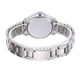 thumbnail image 3 of Reloj de cuarzo para mujer, relojes para mujer, reloj de pulsera analógico de cuarzo redondo con correa de acero inoxidable a la moda para mujer, reloj de cuarzo, 3 of 4