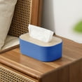 thumbnail image 3 of JLFNYA Tissue Box Cover, Kleenex Tissues Boxes Cover, Rectangle Tissue Box Cover, Tissue Cover Rectangle, Suitable for Vanity Countertop, Night Stands, Desktop, Bedroom, Livingroom, Dining Table, 3 of 7