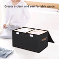 thumbnail image 1 of TIMIFISStorage Box Fabric Foldable Storage Box Double Cover Sealing Effect Is Good Clothes Sorting And Storage Detachable, 1 of 4