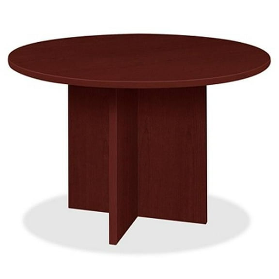 Lorell  Prominence 2.0 Series Rectangular Conference Table Top - Mahogany - 72 x 48 x 1.5 in.