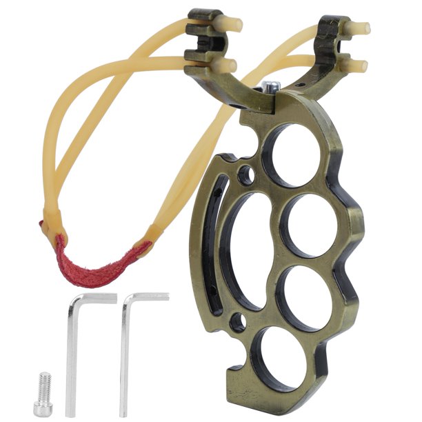 Tirachinas de soporte estable para muñeca Flexible grupo de cordón elástico de horquilla súper ancha de aleación de Zinc multifunción para exteriores para una vida interesante
