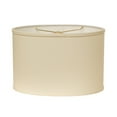 thumbnail image 3 of Cloth & Wire  Slant Retro Oval Hardback Lampshade with Washer Fitter Egg, 3 of 5
