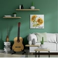 thumbnail image 2 of Stupell Industries Thankful Text Country Sunflowers Bumble Bees Canvas Wall Art by Patricia Pinto, 2 of 6
