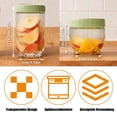 thumbnail image 1 of TIELUTT Stackable Glass Storage Jars For Pantry with Secure Seal – Clear Meal Prep Containers with Lids Meal Prep Glass Containers Coffee Storage Container 40 Storage with Lids Clear Storage Containe, 1 of 2