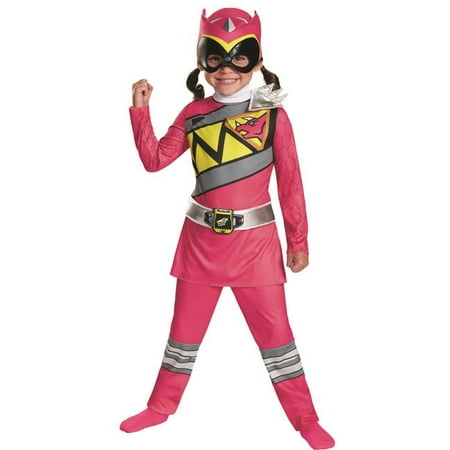 Dino Classic Pink Ranger Child Costume - 4-6