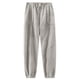thumbnail image 5 of Ceisia Men Flannel Warm Sleep Pants Adjustable Drawstring Home Pants Casual Gift Outdoor Lounge Trousers, 5 of 7