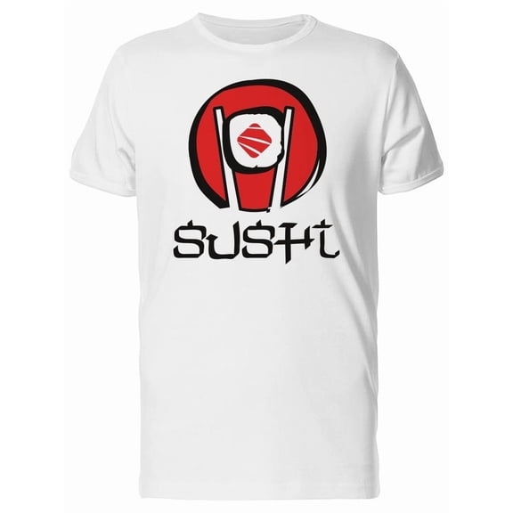 Sushi Logo T-Shirt Men -Image by Shutterstock, Male x-Large