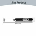 TISUDYE Milk Frother Handheld Rechargeable Milk Frother Beverage Mixer