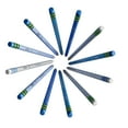 thumbnail image 4 of Ticonderoga Wood Pencils, Presharpened, #2 HB .3 mm Lead, Arctic Blues, 12 Count, 4 of 6