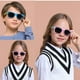thumbnail image 3 of Girls Boys Polarized Kids Sunglasses 3 Pack Flexible Tpee Rubber Frame Suitable For Ages 3-8 Years., 3 of 5