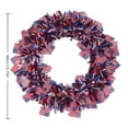 thumbnail image 2 of Patriotic Wreath for Front Door, Fourth of July Decorations, Front Porch Decor Outdoor, Red White and Blue Door Decor, 250Th Anniversary America Wreath, Single Pack, 2 of 7