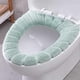 thumbnail image 4 of Bewildely 1 unidad de calentador y grueso para baño, cubierta de asiento de inodoro de tela lavable y estirable, almohadillas para Closestool, Type10 NO10 Bewildely JJ17704-02, 4 of 4
