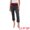 Dark Gray and Red, variant on DARING DIVA Women's Casual Foldover Waistband Capris Legging XS Navy and White