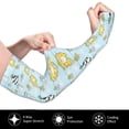 thumbnail image 3 of Lsque Cartoon Cat Cooling Arm Sleeves for Men & Women -Compression Sleeves to Cover Arms for Working,Sun Sleeves for UV Protection,Breathable, Moisture-Wicking, 3 of 8