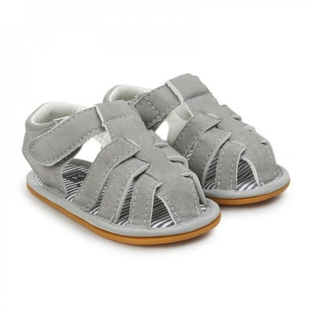 

Promotion!0-18M Newborn Baby Girls Boys Bowknot Soft Bottom Non-slip Shoes Toddler Summer Sandals Crib Shoes Prewalkers