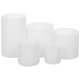 thumbnail image 4 of GOOHOCHY 5 moldes de silicona para velas: moldes de silicona para hacer velas - Kit de moldes cilíndricos de resina epoxi de varios tamaños para candelabros, 4 of 8