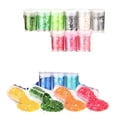 thumbnail image 1 of Juego de belleza con purpurina gruesa de 16 piezas, purpurina corporal reflectante para ojos, cara, mejillas, cabello, uñas, labios, para cuerpo, mejillas y cabello, festivales y fiestas, maquillaje, 1 of 5
