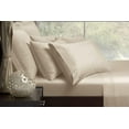 thumbnail image 1 of Parures de draps en satin Charmeuse Malibu Home, 1 of 5
