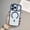 Darkblue, variant on for iPhone 17 Pro Transparent Case with Camera Lens Protector, Compatible with MagSafe, Built-in Camera Stash Stand, Magnetic Hard Back Soft Edge Anti-Fingerprint Flexible Cover, Darkblue