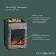 thumbnail image 4 of ETC. Illumination Fragrance Warmer- Light-Up Warmer for Warming Scented Candle Wax Melts and Tarts or to Freshen Room, Grey Hearthstone, 4 of 6